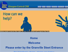 Tablet Screenshot of glasgowcentralcab.org.uk